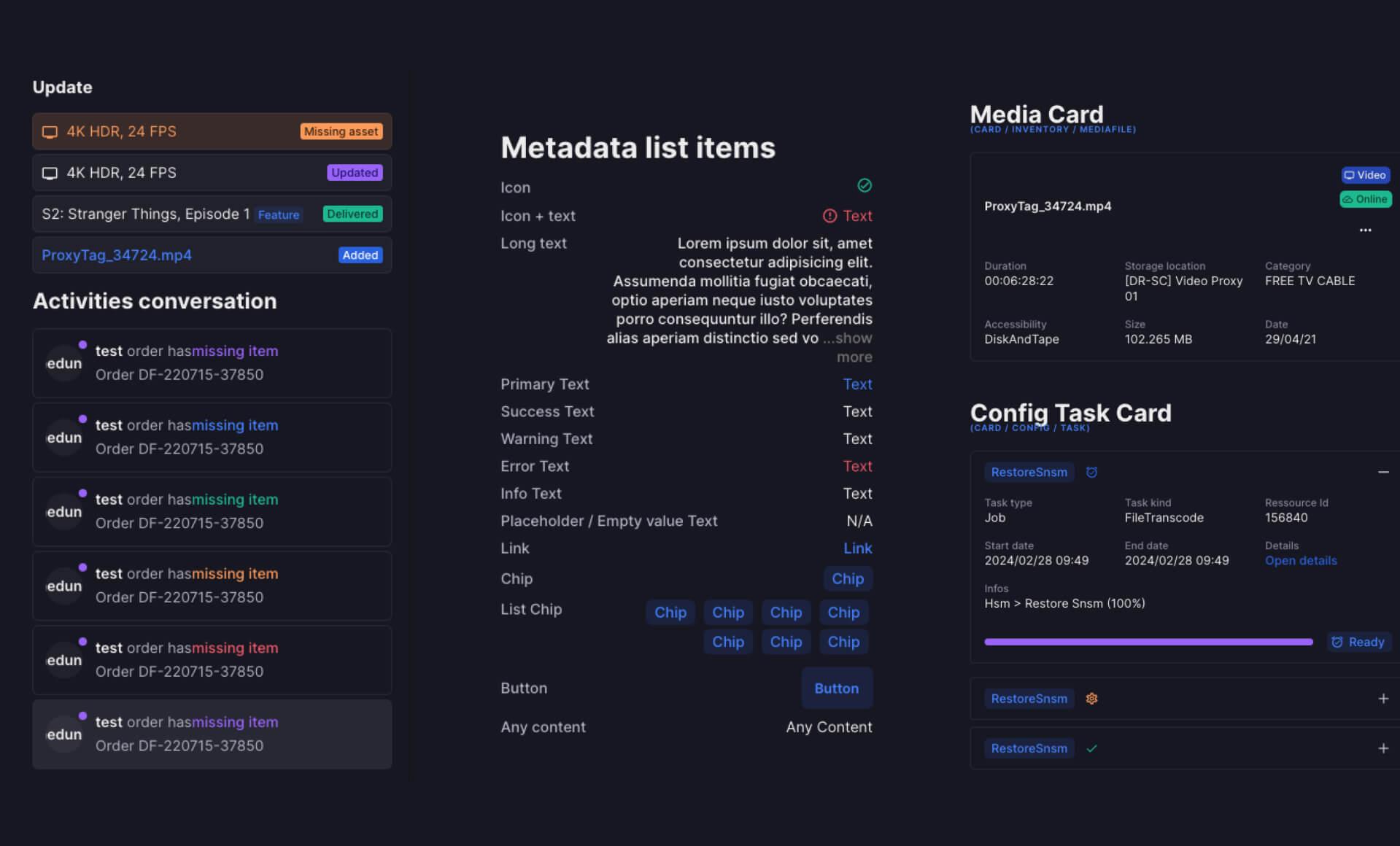 Some UI Kit components