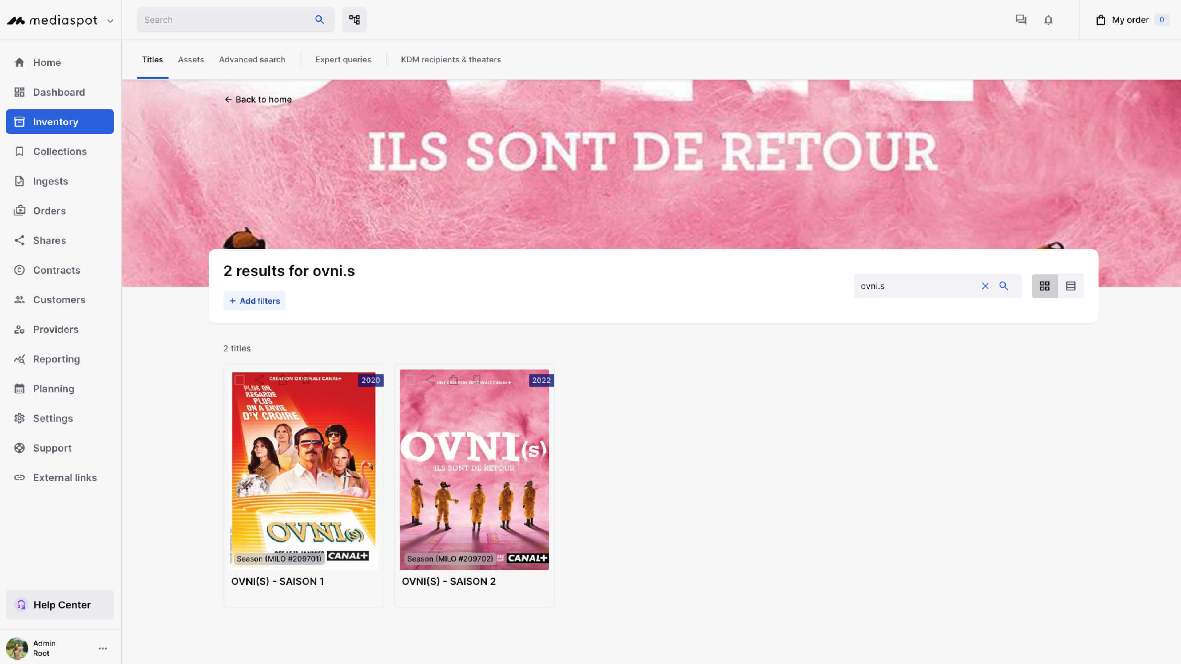Homepage final UI