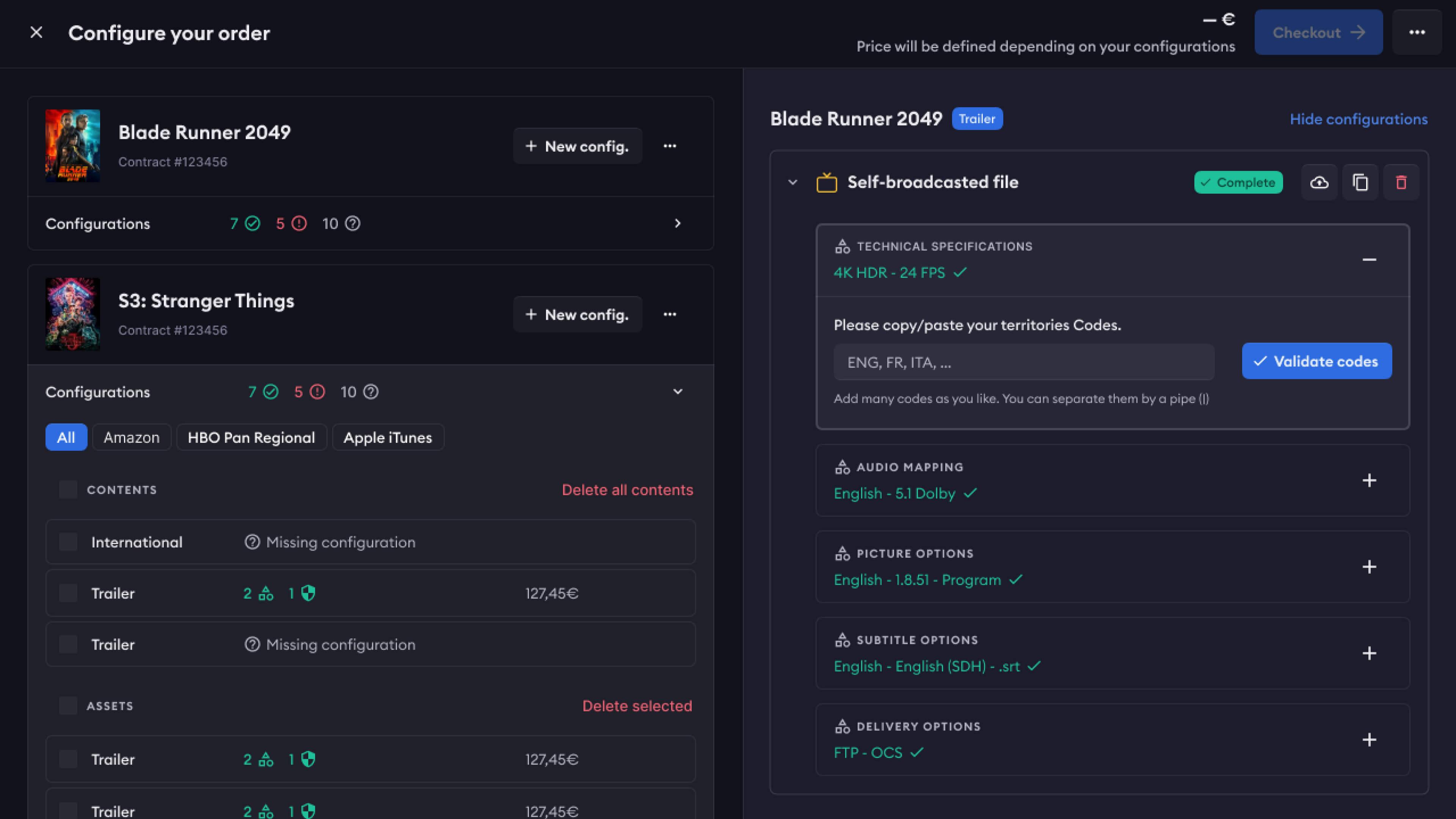 Homepage final UI